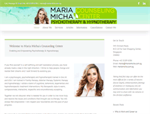 Tablet Screenshot of mariamicha.com.sg